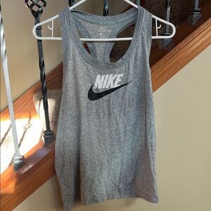 Nike Women's Heather Gray Tank Top